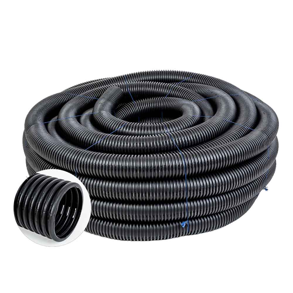 TUBO DRENO AN ECO PEAD 4" PRETO (MT)