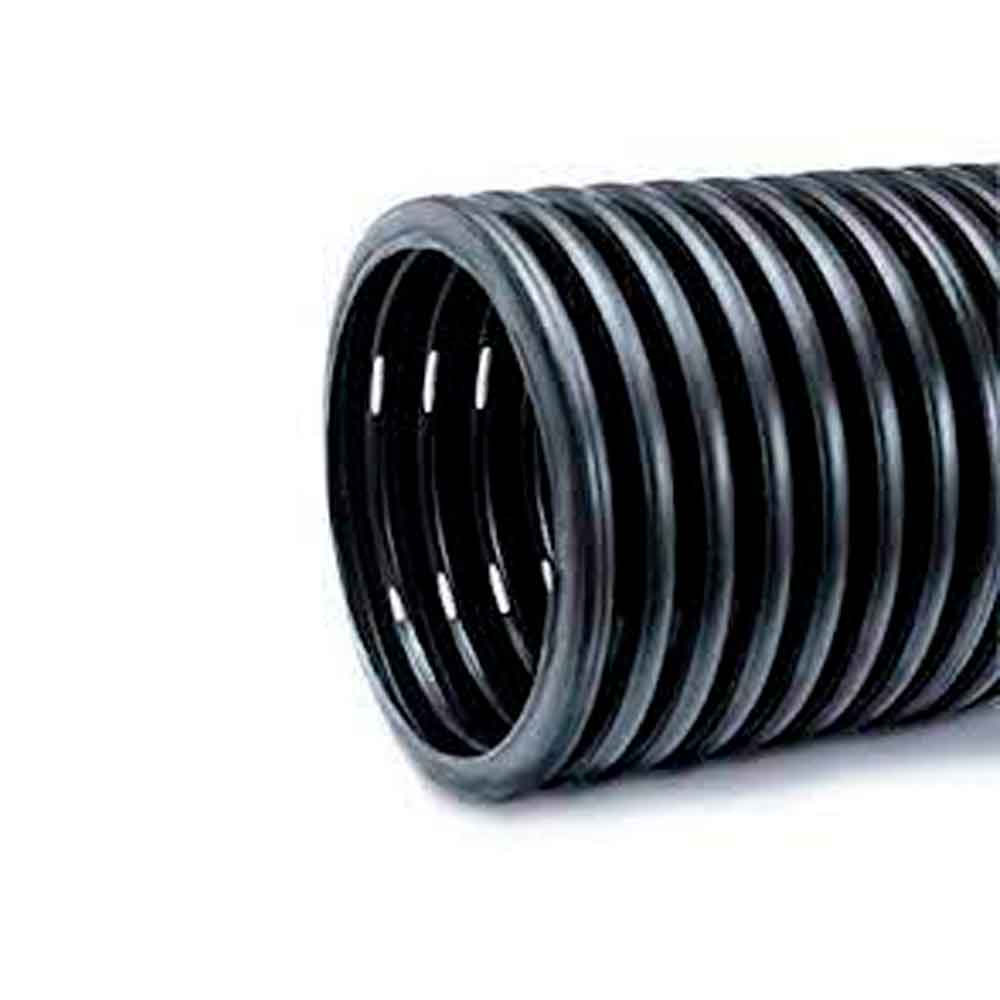 TUBO DRENO HL ECO PEAD 6" PRETO (MT)
