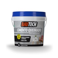 BAUTECH EFEITO CIMENTO QUEIM PLAT GL 5KG