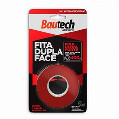 BAUTECH FITA DUPLA FACE INT/EXT 12MMX 2M