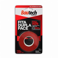 BAUTECH FITA DUPLA FACE INT/EXT 19MMX 2M