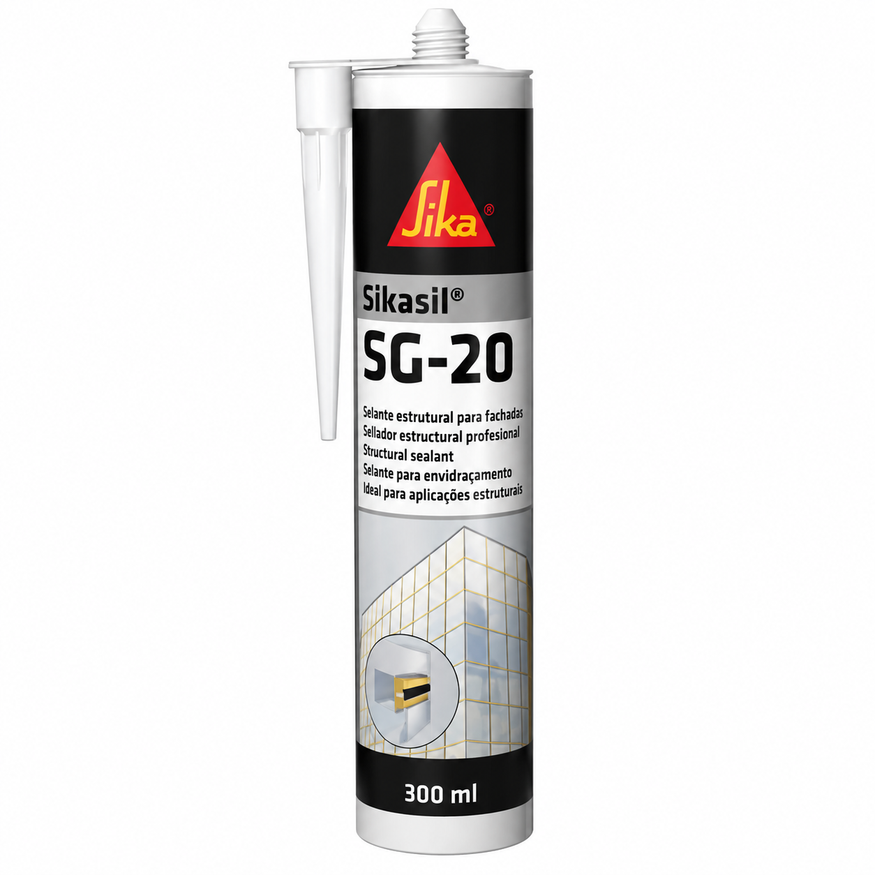 SIKASIL SG 20 TRANSP (CT 300 ML)