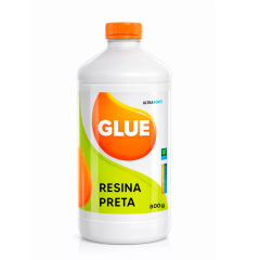 RESINA PRETA GLUE C/CATAL (800G+9G)