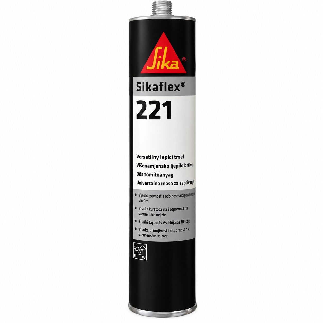 SIKAFLEX 221 PRETO (CT 300ML)