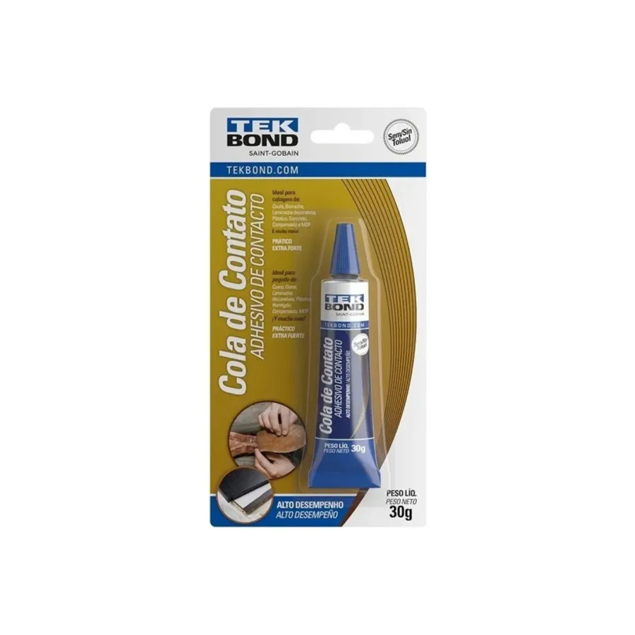COLA DE CONTATO TEKBOND BLISTER 30G
