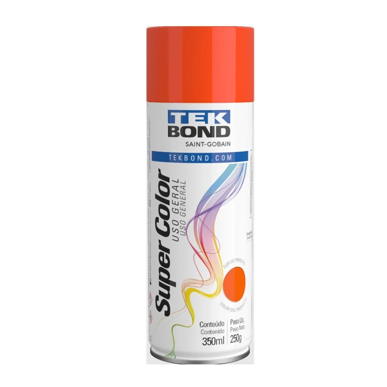 TINTA LARANJA USO GERAL TEKBOND 350ML