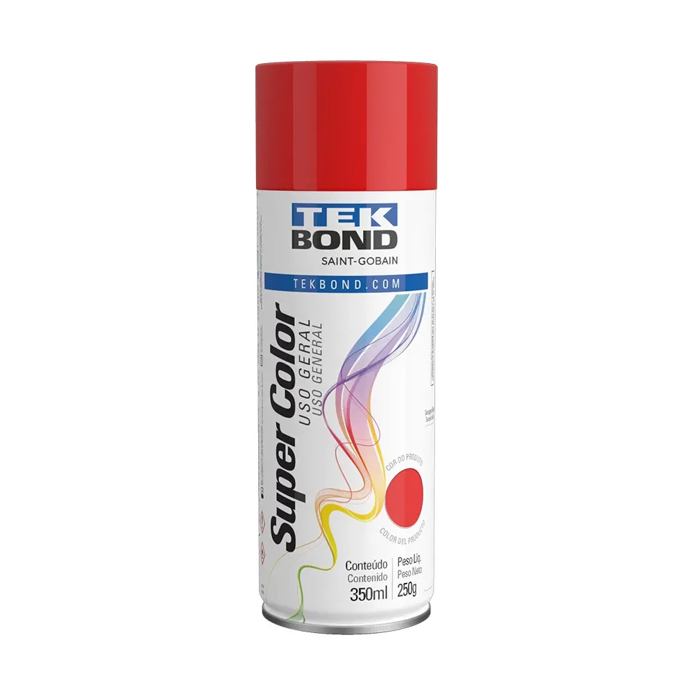 TINTA VERMELHO USO GERAL TEKBOND350ML