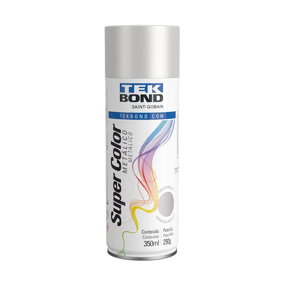 TINTA PRATA METAL USO GERAL TEKBOND350ML