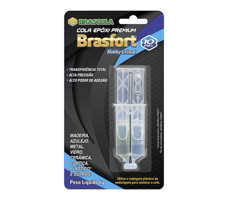 BRASFORT HOBBY CRISTAL SERINGA 6 G
